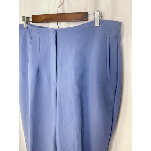 Nine West powder blue slacks trousers pants size 16 powder blue high waist - Picture 2 of 16
